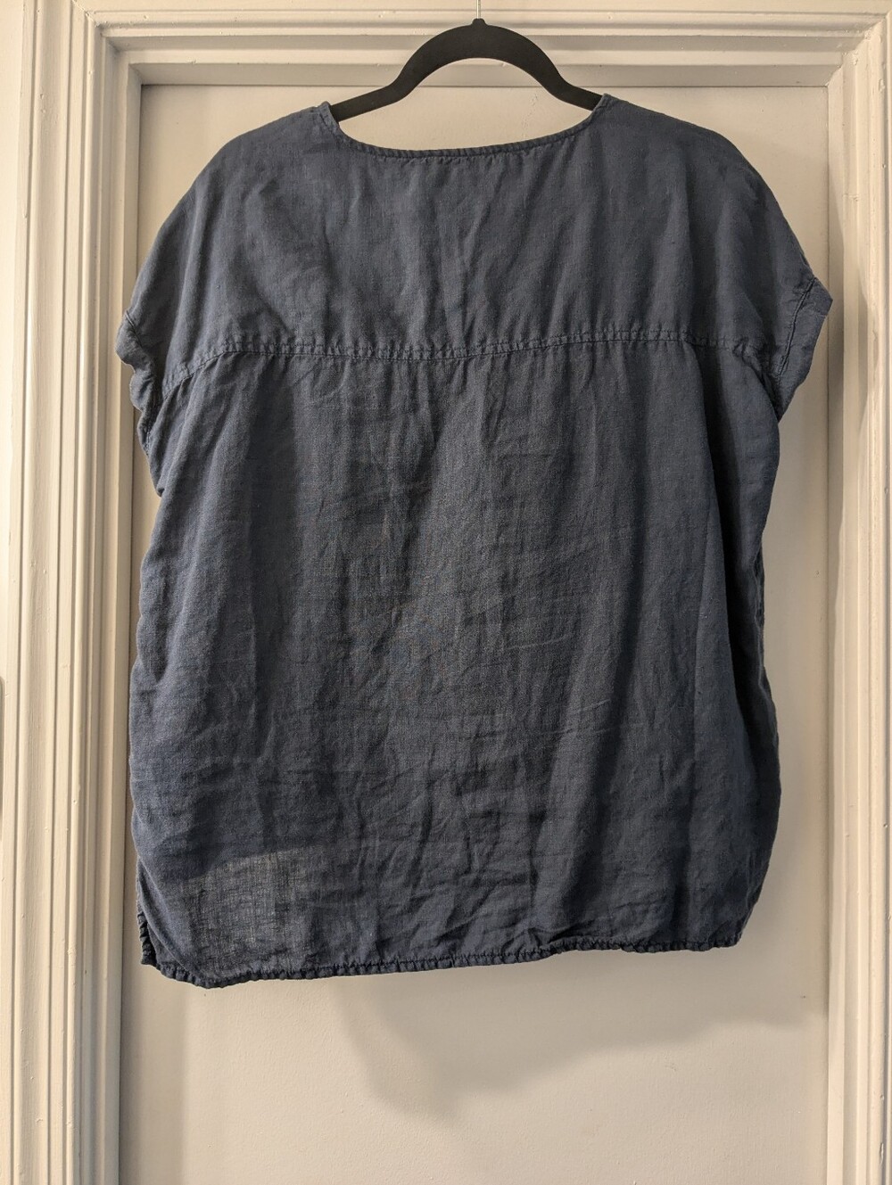 Tahari Linen Blouse - Picture 5 of 8